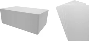 (300) Comic Book Bin Index Divider Cards - 7" x 12" - White Standard 30mil Thick - Picture 1 of 2