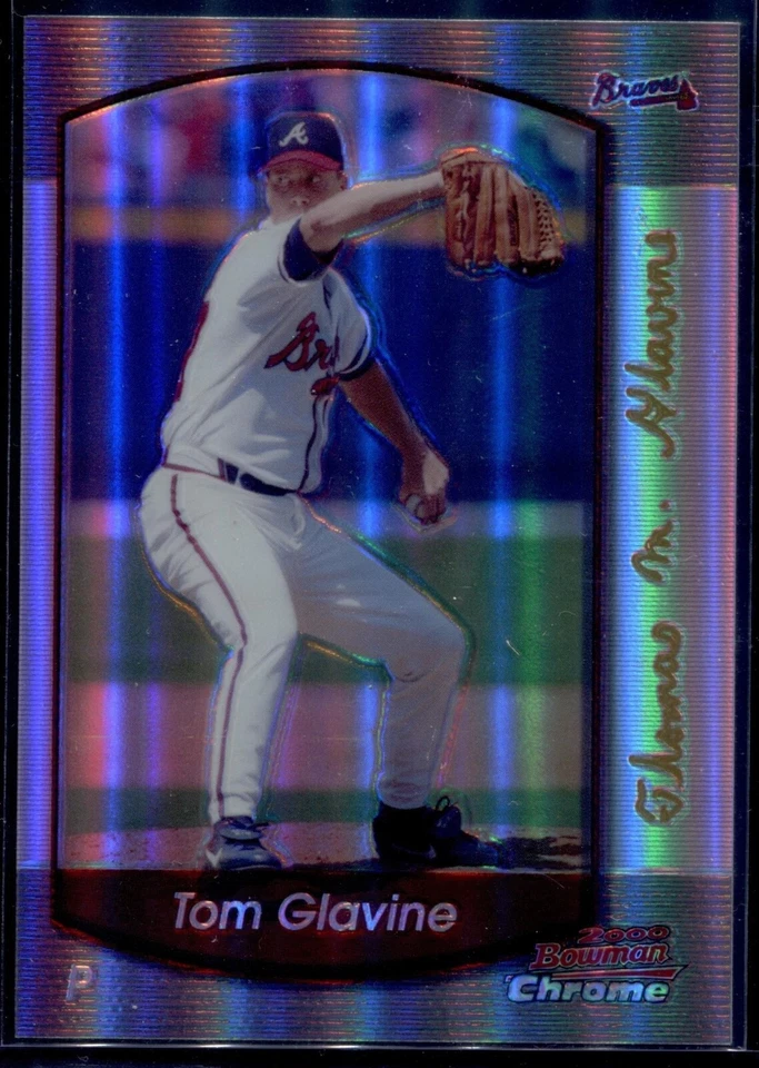 2000 Bowman Chrome Tom Glavine #125 Refractor Braves Rare HOF QTY - Image 1 of 1