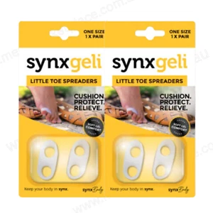 Lot of 2| Synxgeli Gel Little Toe Spreader - 2 pack - Picture 1 of 1