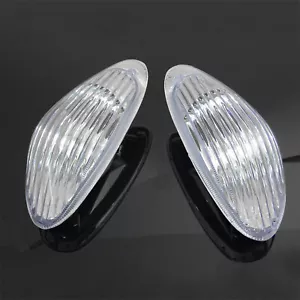 Clear Front Turn Signal Blinker Lens For SUZUKI Katana GSX600F GSX750F 1997-2007 - Picture 1 of 6