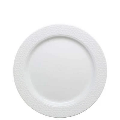 Platos de postre de ensalada blancos 7,25" para todas las ocasiones colección martillada de 10 unidades Foto 1 de 2