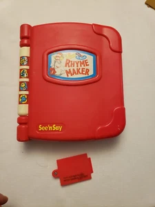 Mattel See N Say Dr Seuss Rhyme Maker Tested Working Video - Picture 1 of 7
