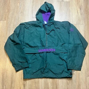 De Colección Umbro Chaqueta Rompevientos S Nylon Pullover Sudadera con Capucha Logo Canguro Bolsillo Retro - Imagen 1 de 10