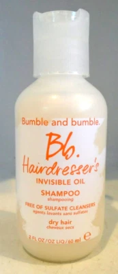 Champú Aceite Invisible para Peluquería Bumble and bumble Cabello Seco 2 oz 60 ml. Foto 1 de 2