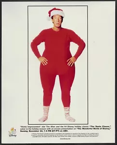 LOTE de 2 fotos promocionales originales de Papá Noel Tim Allen Navidad años 90 - Imagen 1 de 2