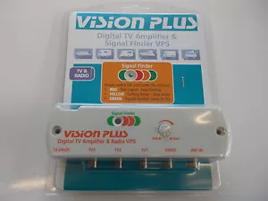 Vision Plus VP5 Digital Amplifier & Signal Finder 4 Caravan Television & Radio - Picture 1 of 2