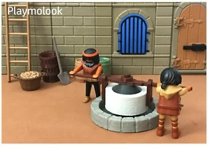 FRANTOIO MEDIEVALE PARTI PERSONALIZZATE BELEN PALCOSCENICO E PLAYMOBIL NON INCLUSE - Foto 1 di 6