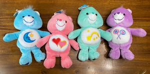 4 Osos de colección Care Bear 2002 para dormir/deseo/amar-un-lot/compartir osos 8" - Imagen 1 de 23