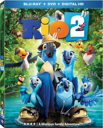 Rio 2 (2014) - Blu-ray+DVD, 2-Disc Set + Special Features New Factory Sealed - Image 1 of 1