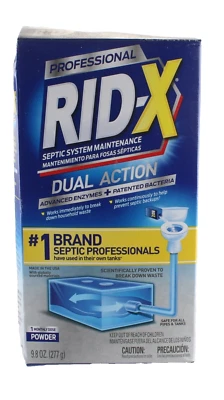 RID-X 1920094143 TRATAMIENTO SÉPTICO 9,8 OZ. Foto 1 de 3