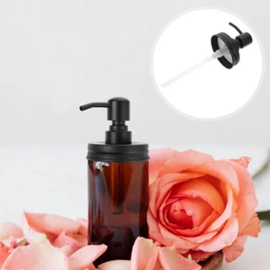 Soap Pump Stainless Steel Bottle Head Oil Can Soap Jar Cover Pump Bottle Head - Picture 1 of 12