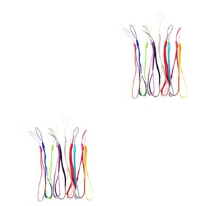 Set of 2 Mobile Phone Cord Wrist Strap Lanyard Rope Neck for Keys - Zdjęcie 1 z 6