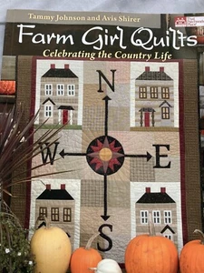 That Patchwork Place Farm Girl Quilt Pattern Book Country Cottage 12 Designs - Picture 1 of 9