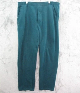 Christian Dior Monsieur Jogginghose Herren Large Grün Fleece Button Fly Loungewear - Bild 1 von 18