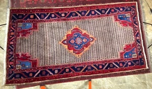 Vintage Orientteppich Wolle Handarbeit - Bild 1 von 12
