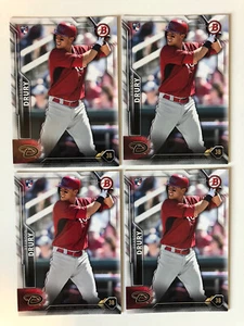 2016 Bowman #137 Brandon Drury RC lot Of 4 - Picture 1 of 2