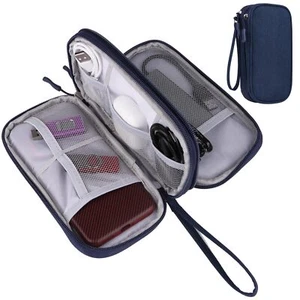 Universal Electronics Organizer Travel Cable Bag for Chargers Gadgets - Picture 1 of 7