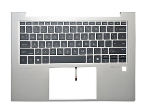 N95848-001 NEW US keyboard for HP EliteBook 840 G11 845 G11 Palmrest upper COVER - Afbeelding 1 van 5