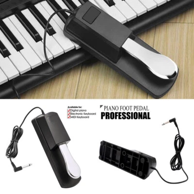 WINHOLDER For Yamaha Piano Keyboard Universal Piano-style Sustain Foot Pedal Anti-slip UK