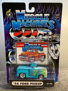 Camión Ford Funline Muscle Cars escala 1:64 '56 en blister sellado de fábrica paquete 2001 - Imagen 1 de 12