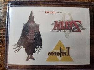 2007 Enterplay Legend of Zelda Twilight Princess Tri Force Zant Tattoos #1