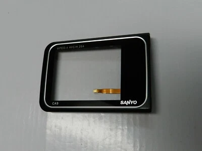 New Genuine OEM Original LCD Protective Glass for Sanyo Xacti VPC-CA9 - Image 1 of 2