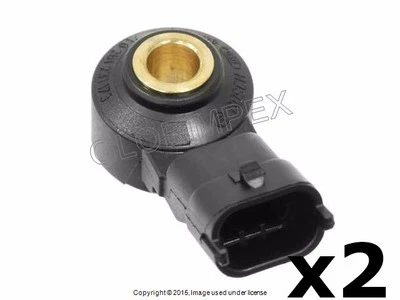 For Porsche 911 Boxster Cayman Panamera '05-'15 Knock Sensor Set of 2 BOSCH OEM - Imagem 1 de 2