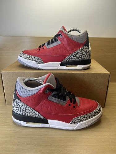 Taglia 6 5 (GS) Jordan 3 Retro SE Mid Unite PULITO!!!