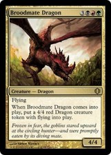 Broodmate Dragon MTG Shards of Alara Rare EDH Jund