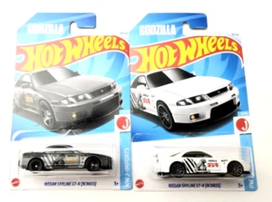 Hot Wheels Nissan Skyline GT-R BCNR33 Godzilla grau + weiß #96 2024 HW J-Import - Bild 1 von 1