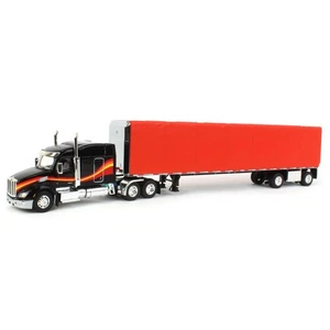 First Gear DCP 1/64 Peterbilt 579 Sleeper 53' Utility Roll Tarp Trailer 60-1610 - Bild 1 von 5