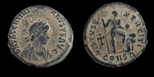 Theodosius Maiorina VIRTVS EXERCIT CONSTANTINOPOLIS 379-383 A.D. - Picture 1 of 3