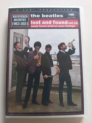BEATLES LOST AND FOUND VOL 12 ARCHIVAL NEWS FOOTAGE  DVD R - Image 1 of 3