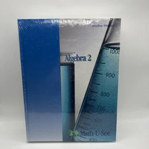Algebra 2 Math U See  Instruction Manual with DVD Brand NEW - Bild 1 von 6