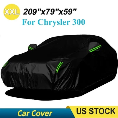 For Chrysler 300 Car Cover Waterproof Dust UV Resistant Outdoor Protection Rain - Image 1 of 4