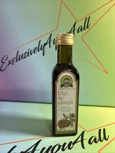 Pure cold-pressed Hemp Oil, Ulei De Canepa, 100 ml - Picture 1 of 4