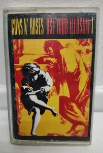 Guns N' Roses Use Your Illusion 1 Cassette Tape 1991 - Picture 1 of 4