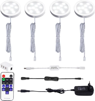 LED Luce Sottopensile Cucina Dimmerabile Con Telecomando RF Wireless, Illuminazi - Immagine 1 di 4