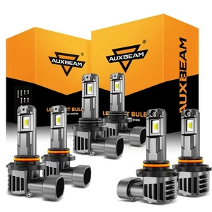 AUXBEAM LED Headlight High Low Beam+Fog Light 6500K For Chevy Colorado 2009-2012 - Picture 1 of 12