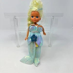 Muñeca Sirena Dama Lovely Locks Enchanted Island Maiden Goldenwaves 1986 *LEER - Imagen 1 de 18
