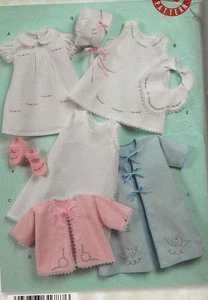 Fancy Baby Girl Layette Uncut pattern 2900 - Picture 1 of 1