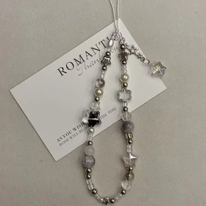 Gift Beaded Pendant Pearl Chain Lanyard Fashion Phone Strap Charm - Photo 1 sur 6