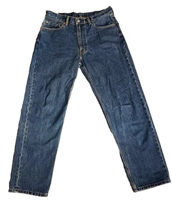 Neu Levi's 550 Herren Medium Stonewash 34 x 32 entspannte Passform rotes Etikett gerades Bein - Bild 1 von 20