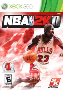 NBA 2K11 For Xbox 360 Basketball Very Good 6E - Picture 1 of 3