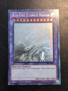 Yu-Gi-Oh! GHOST RARE HOLO CARD BLUE-EYES ULTIMATE DRAGON GFP2-EN181 1ST NM/VLP - Bild 1 von 14