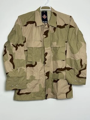 Tru-Spec BDU Jacket Camo Shirt Jacket Mens Medium Cargo Military Rip Stop Desert - Image 1 of 4