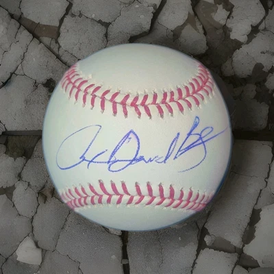 Rare Alex Bregman Signed OMLB Ball Full Name Rookie Auto 2015 #2 Pick Psa Rc COA - Image 1 of 3