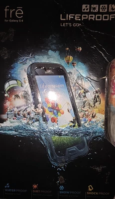 Fre Lifeproof Waterproof SnowProof Drop Proof Phone Case for Galaxy S4 - Image 1 of 3