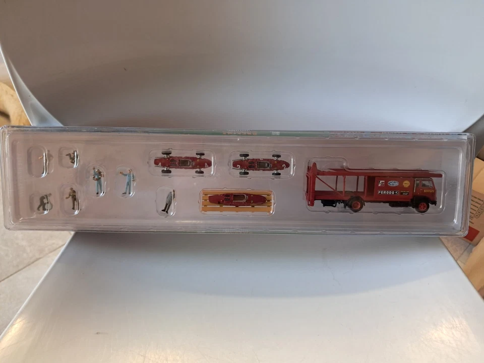 1:87 H0 BREKINA FIAT 640 SERIE FERRARI SET COMPLETO + PERSONAGGI NR 58475 - Immagine 1 di 4