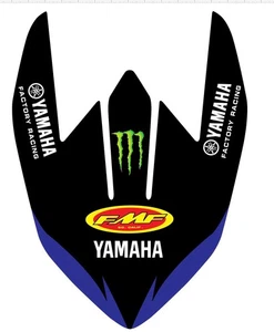 Front Fender Graphic for Yamaha YZ 125 250 YZ250 YZ125 2022 2024 Decal sticker - Picture 1 of 1